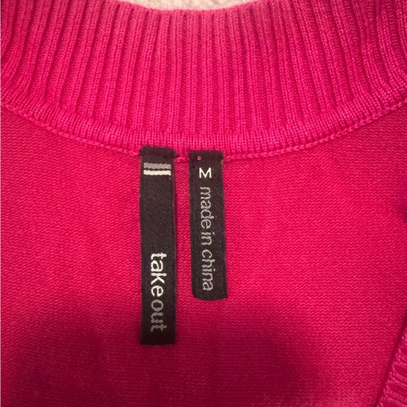 Takeout Pink Sleeveless Women's Top - Picture 3 of 6